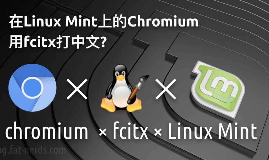 在Linux Mint上的Chromium用fcitx打中文？